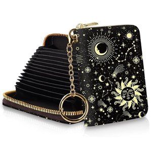 Astrology Credit Card Holder RFID Wallet